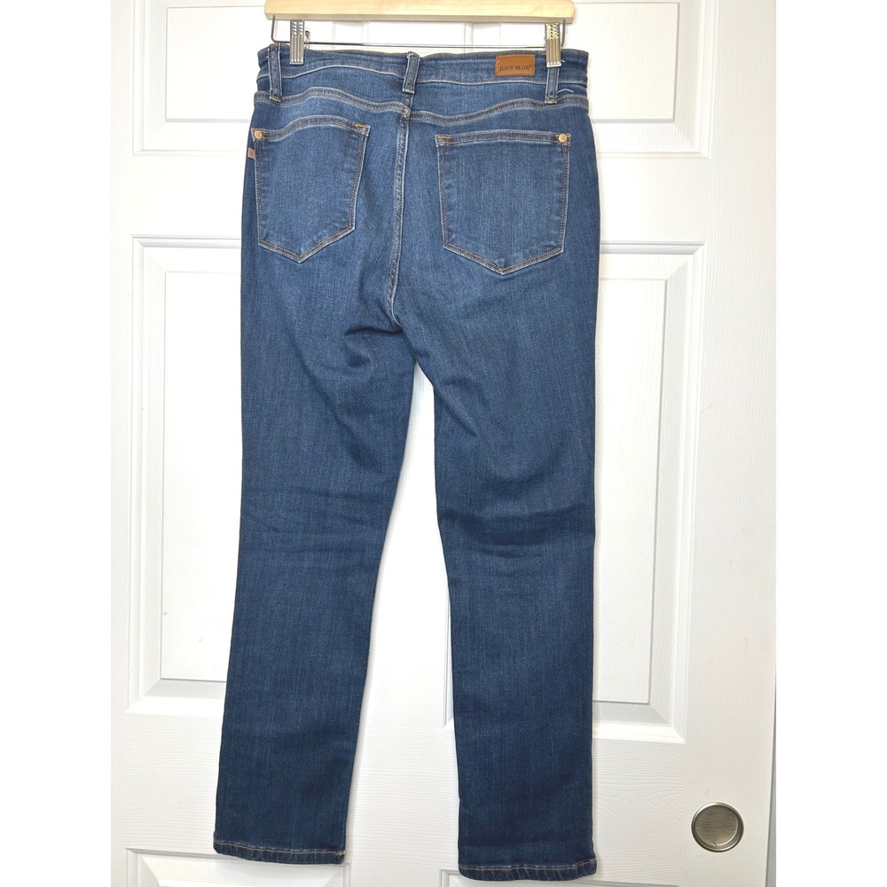 Judy Blue Skinny Fit Capri 11/30 Dark Wash - Picture 3 of 6